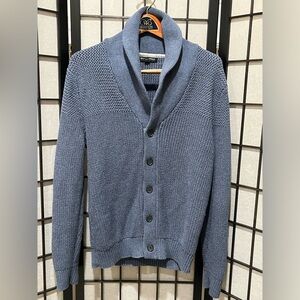 Banana Republic Men's GRANDPA BOHO Cardigan in Blue SIZE M